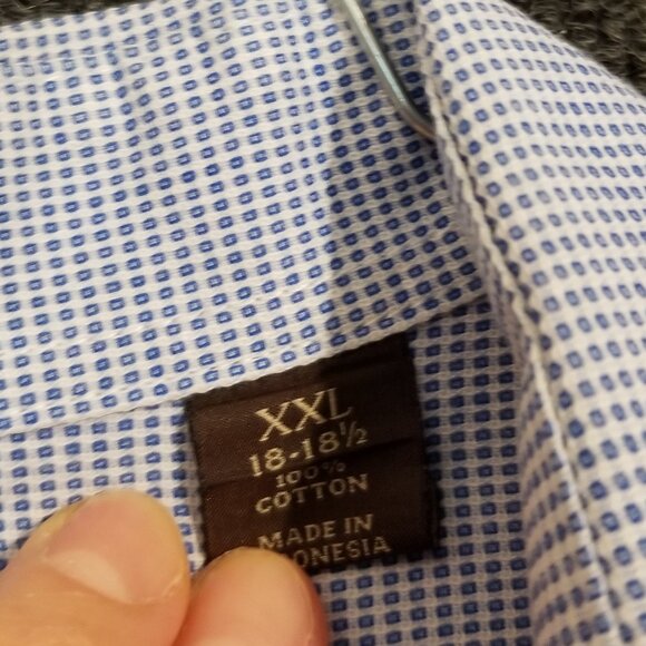 Men's Tasso Elba Button-Down LS Shirt size XXL - Picture 7 of 8